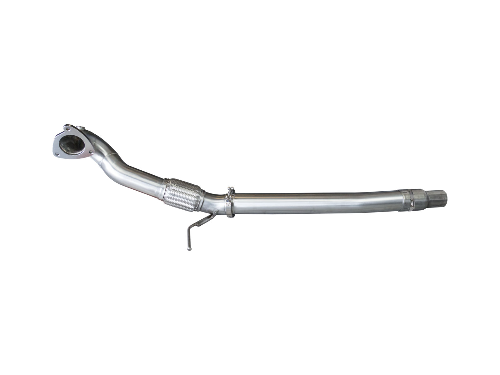 Bull X 76mm Downpipe Mit Bull X 200 Zellen EOBD Sportkat Audi TT 8N