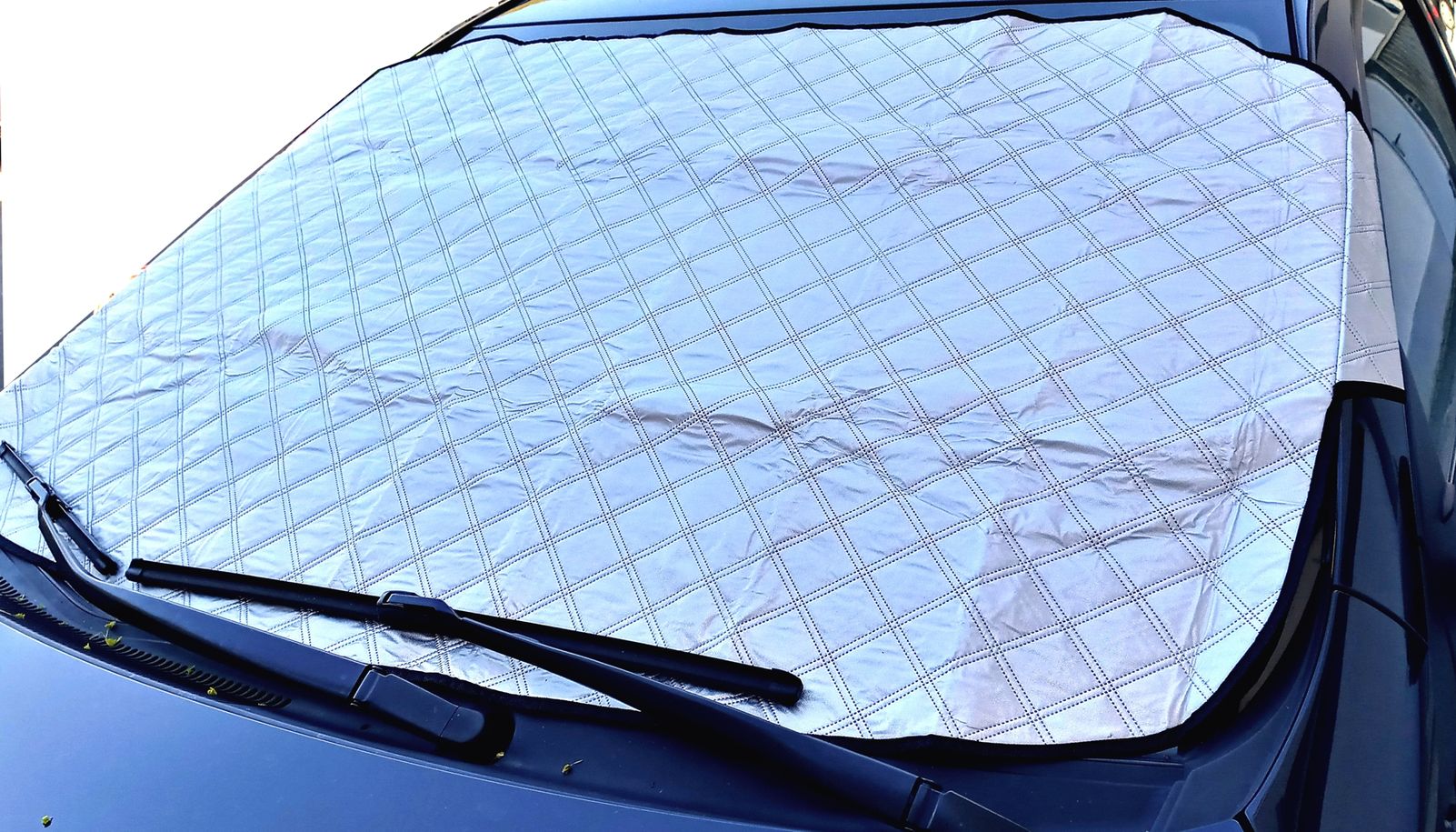 Auto Sonnenschutz Frontscheibe, Magnetic Hitzeschutz Frontscheibenabdeckung  Außen
