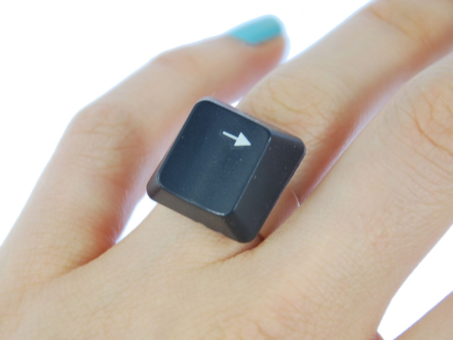 Tastaturring PC Zeichen Pfeil nach rechts Taste Ring Miniblings Computer  Tastatur | Miniblings.de