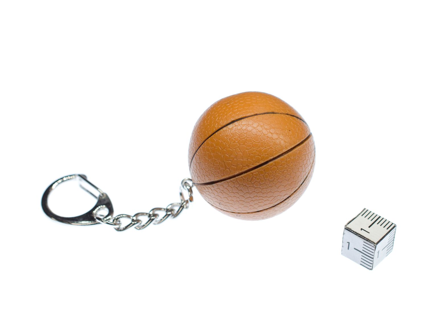 Schlüsselanhänger Basketball Sport Game Ball Metall Anhänger Charm 