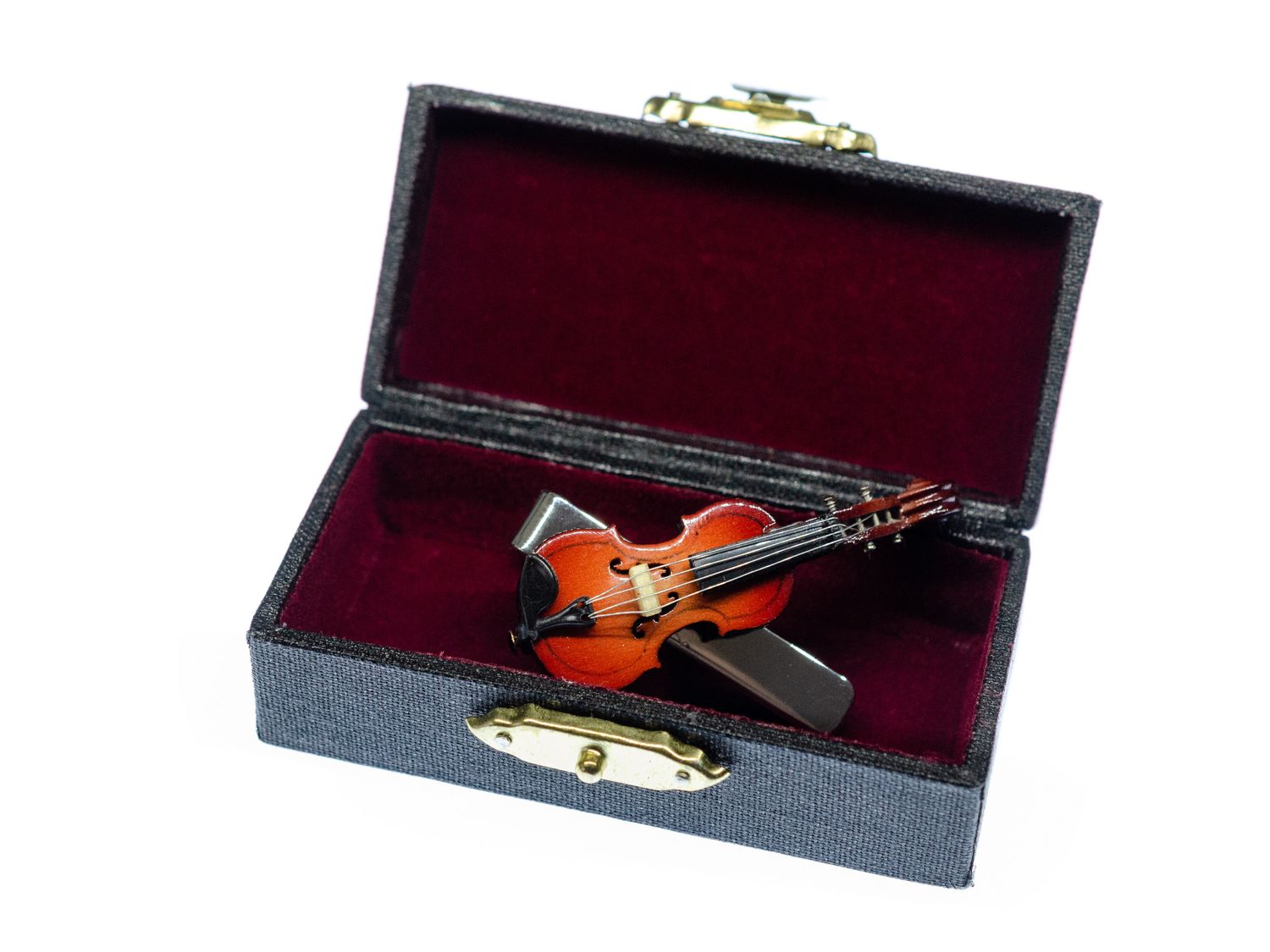 Miniblings Klarinette Krawattenhalter - Musikinstrument Krawattennadel Aus Metall