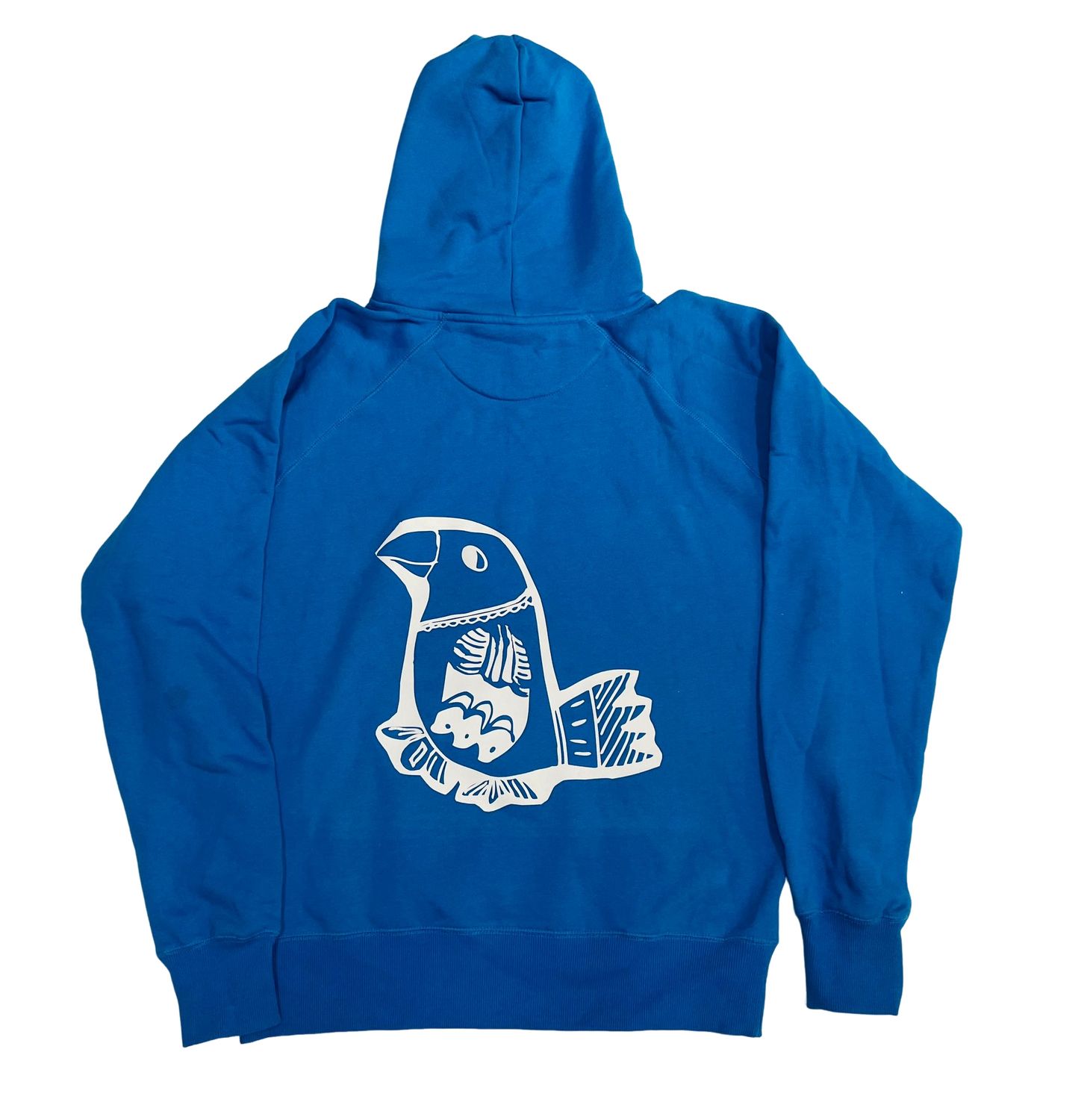 Hoodie blau Vogel Miniblings Sweatshirt Damen XXL 44 Herren L Tukan LP79€