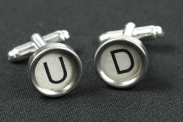 Vintage Typewriter Key Cuff Links