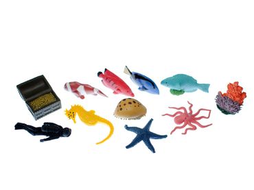  Miniblings 10X Fish Figurines Animal Figure Aquarium