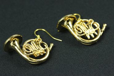 French horn clearance earrings