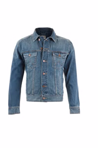 Wrangler Herren Jeansjacke Classic - Mid StoneBlau