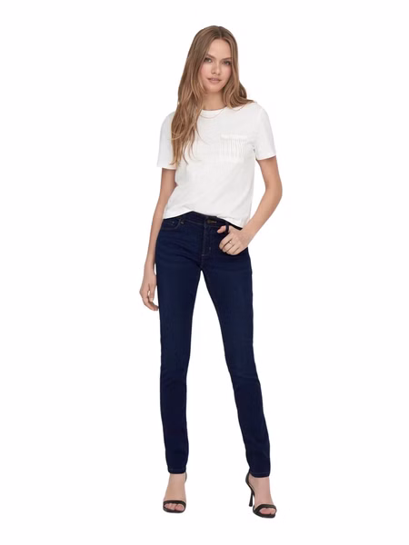 Only Damen Jeans Ultimate Skinny - Skinny Fit - Dark Blue Denim Only Damen Jeans Ultimate Skinny - Skinny Fit - Dark Blue Denim