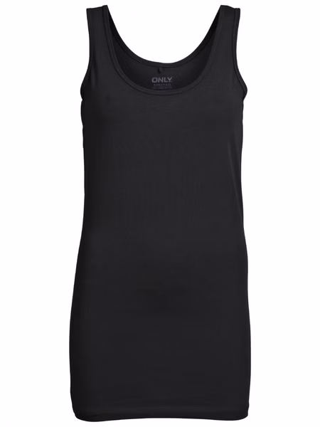 Only Damen Tank Top Live Love Long Slim Fit Only Damen Tank Top Live Love Long Slim Fit