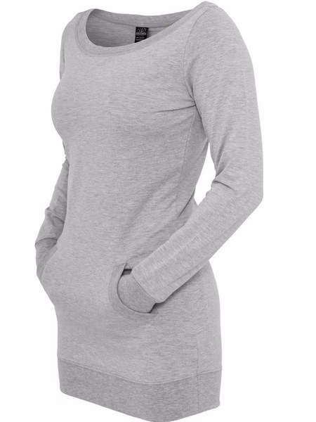 Urban Classics Damen Long Crewneck Urban Classics Damen Long Crewneck