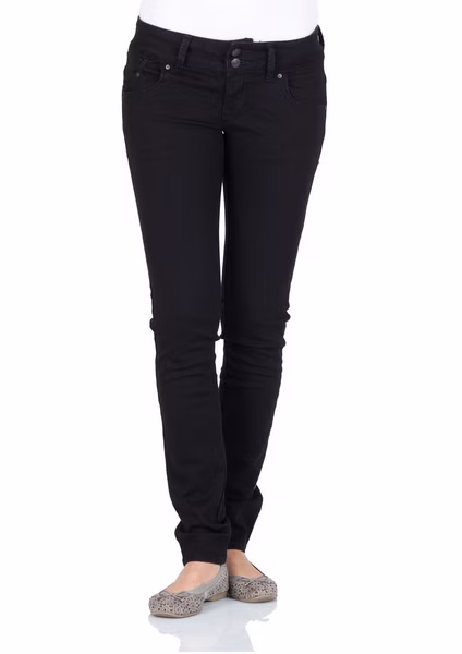 LTB Damen Jeans Molly - Slim Fit - Black to Black LTB Damen Jeans Molly - Slim Fit - Black to Black