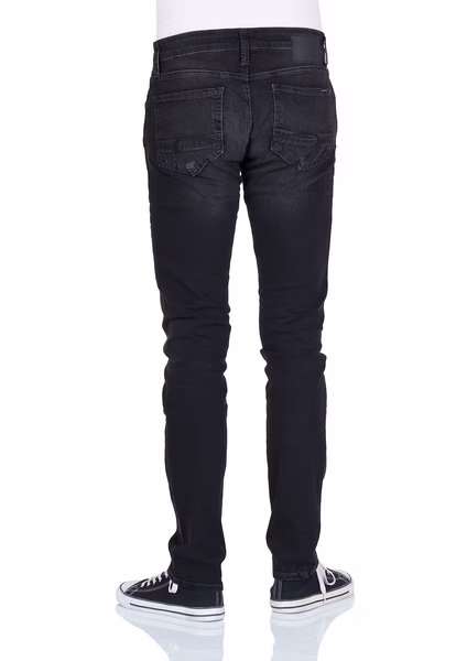 Mavi Herren Jeans James - Skinny Fit - Smoke Berlin Comfort Mavi Herren Jeans James - Skinny Fit - Smoke Berlin Comfort