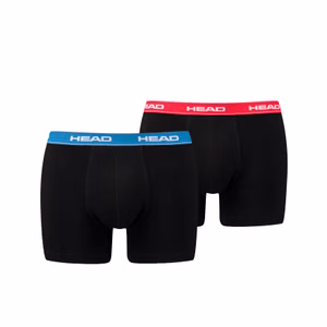 HEAD Herren Boxershort Basic Boxer 2er PackSchwarz