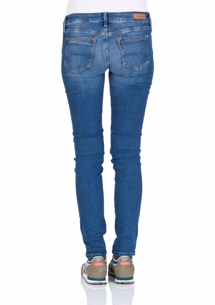 Mavi Damen Jeans Adriana - Superskinny Fit - Blau - Deep Shaded Mavi Damen Jeans Adriana - Superskinny Fit - Blau - Deep Shaded