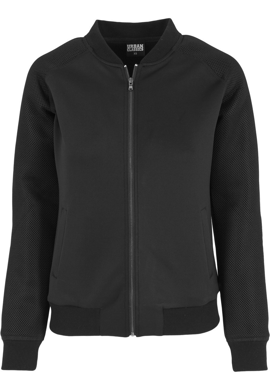 Urban Classics Ladies Scuba Raglan Mesh Jacket