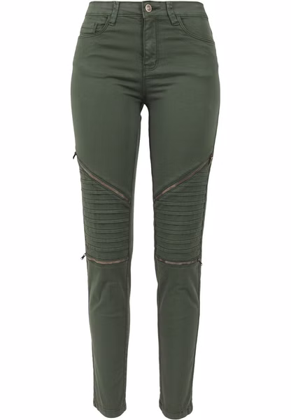 Urban Classics Ladies Stretch Damen Bikerhose - Skinny Fit Urban Classics Ladies Stretch Damen Bikerhose - Skinny Fit