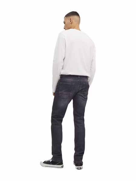 Jack & Jones Herren Jeans JJIGLENN JJFOX BL 655 50SPS - Slim Fit - Schwarz - Black Denim Jack & Jones Herren Jeans JJIGLENN JJFOX BL 655 50SPS - Slim Fit - Schwarz - Black Denim