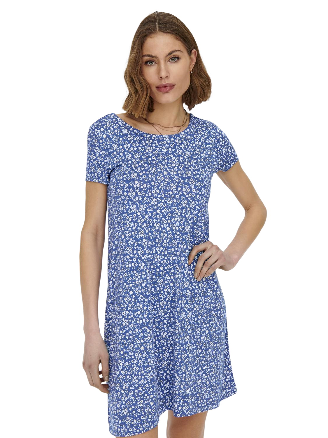 Only Damen Kleid onlBERA BACK LACE UP günstig online kaufen