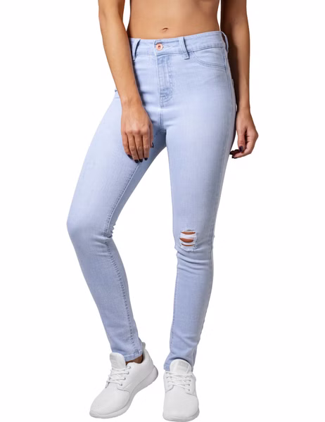 Urban Classics Damen High Waist Skinny Denim Pants Urban Classics Damen High Waist Skinny Denim Pants