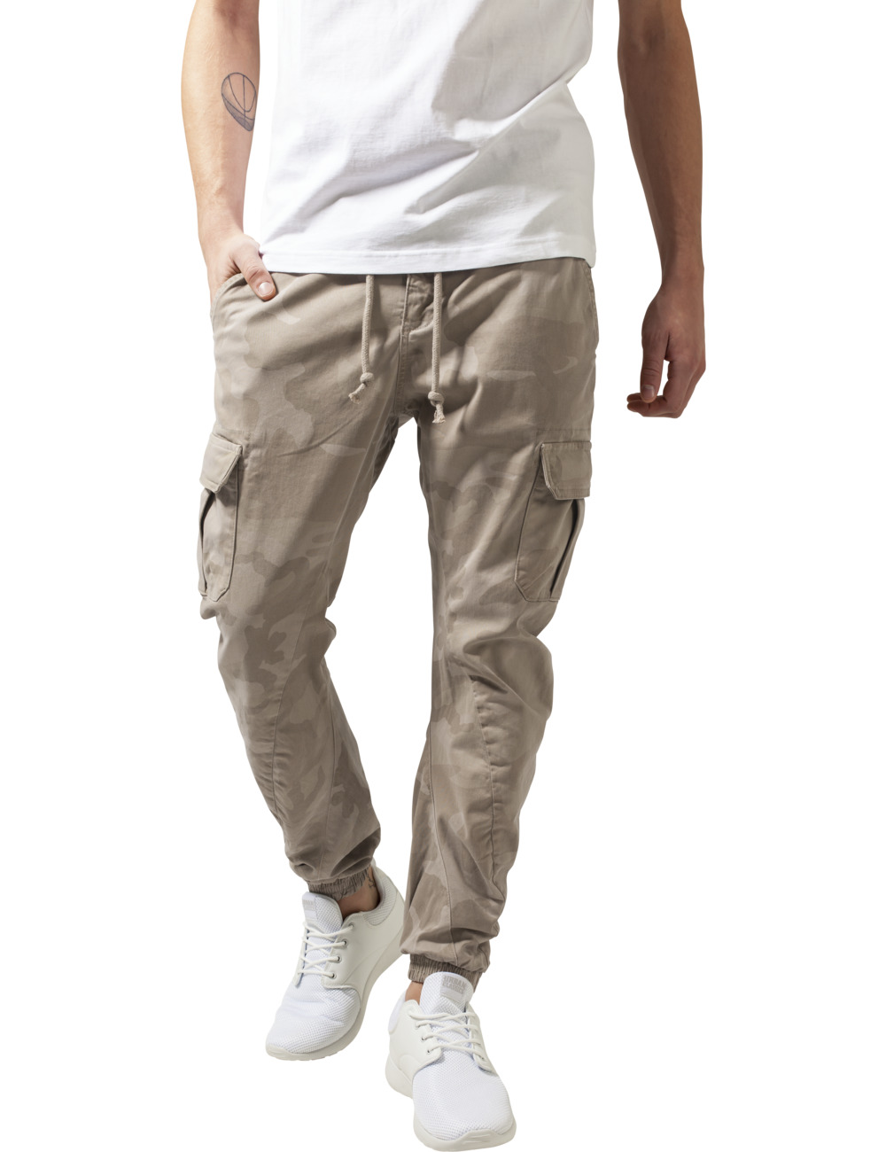 Urban Classics Herren Camo Cargo Jogging Pants