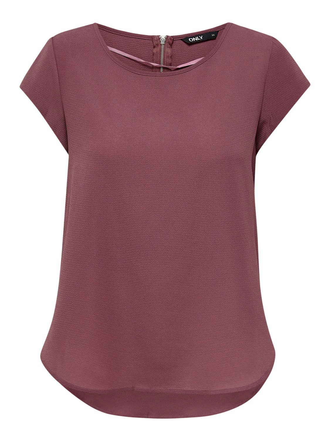 Only Damen Top onlVIC S/S SOLID