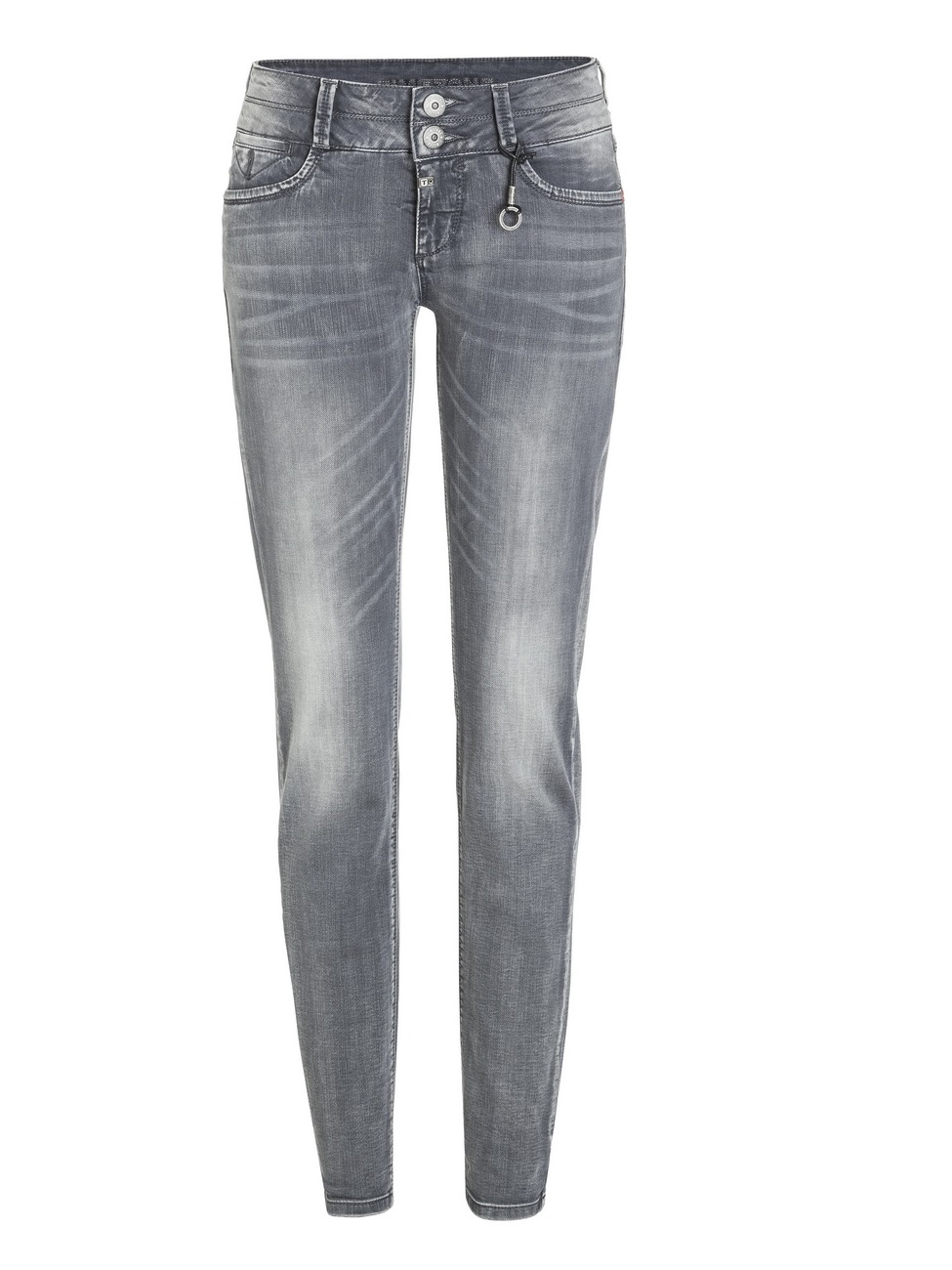 Timezone Damen Jeans Enyatz Superstretch Slim Fit Grau Steel Grey Wash Kaufen Jeans Direct De