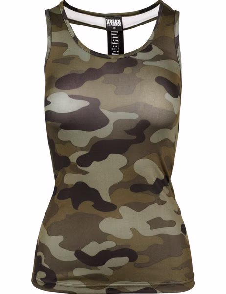 Urban Classics Ladies Camo Top Urban Classics Ladies Camo Top