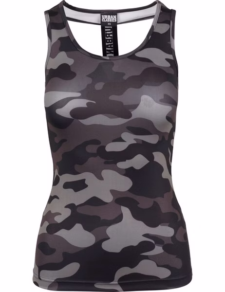 Urban Classics Ladies Camo Top Urban Classics Ladies Camo Top