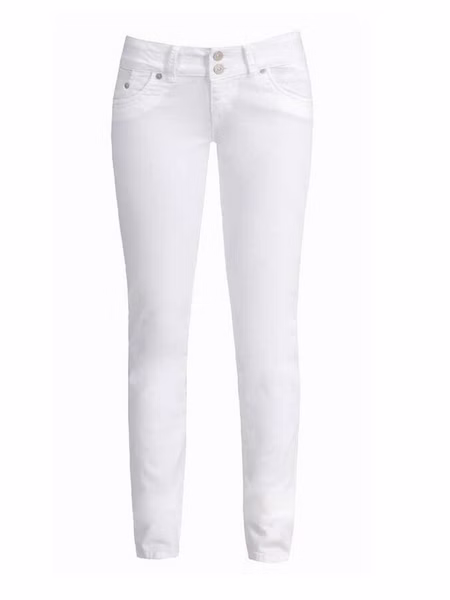 LTB Damen Jeans Molly Slim Fit - Weiß - White LTB Damen Jeans Molly Slim Fit - Weiß - White