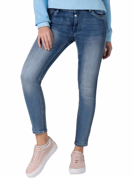 TIMEZONE Damen 7/8 Jeans NaliTZ - Slim Fit - Blau - Aqua Blue Wash TIMEZONE Damen 7/8 Jeans NaliTZ - Slim Fit - Blau - Aqua Blue Wash