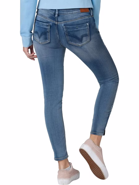 TIMEZONE Damen 7/8 Jeans NaliTZ - Slim Fit - Blau - Aqua Blue Wash TIMEZONE Damen 7/8 Jeans NaliTZ - Slim Fit - Blau - Aqua Blue Wash