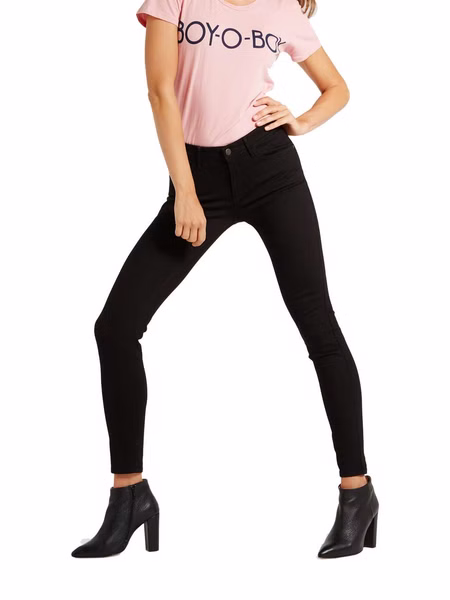 Wrangler Damen Jeans Skinny - Skinny Fit - Schwarz - Rinsewash Wrangler Damen Jeans Skinny - Skinny Fit - Schwarz - Rinsewash