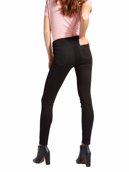 Wrangler Damen Jeans Skinny - Skinny Fit - Schwarz - Rinsewash Wrangler Damen Jeans Skinny - Skinny Fit - Schwarz - Rinsewash