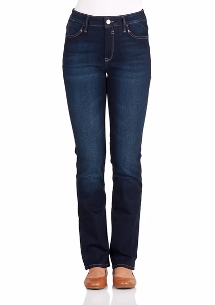 Mavi Damen Jeans Kendra - Straight Fit - Blau - Deep Uptown Str Mavi Damen Jeans Kendra - Straight Fit - Blau - Deep Uptown Str