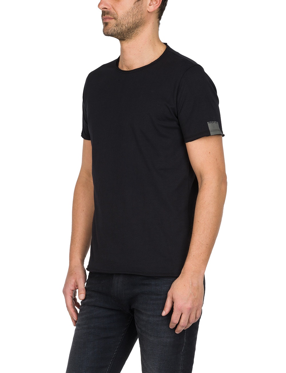 Replay Herren T-Shirt Basic Jersey Crew Neck günstig kaufen
