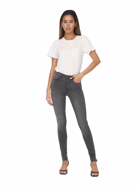 Only Damen Jeans onlROYAL HIGH SK DNM JEANS BJ312  - Skinny Fit - Grau - Dark Grey Only Damen Jeans onlROYAL HIGH SK DNM JEANS BJ312  - Skinny Fit - Grau - Dark Grey