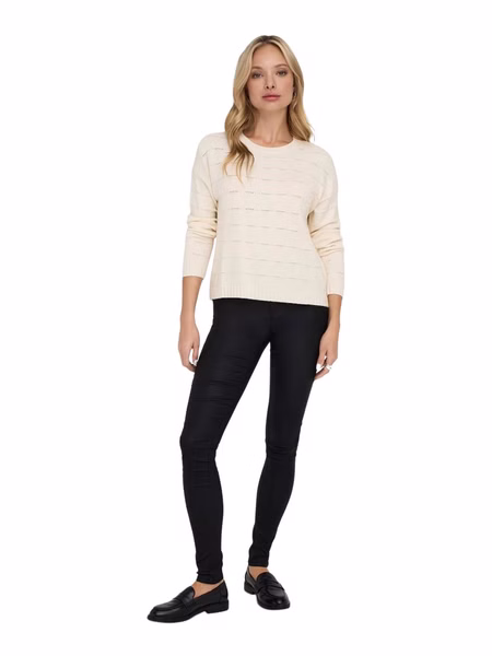Only Damen Jeans onlANNE K MID WAIST COATED JEANS  - Skinny Fit - Schwarz - Black Only Damen Jeans onlANNE K MID WAIST COATED JEANS  - Skinny Fit - Schwarz - Black