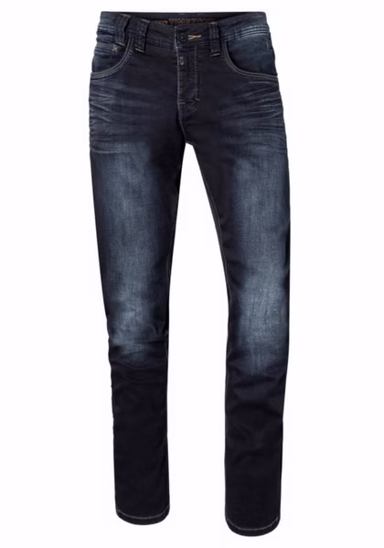 TIMEZONE Herren Jeans Regular GerritTZ -  Regular Fit - Blau - Indigo Rough Wash TIMEZONE Herren Jeans Regular GerritTZ -  Regular Fit - Blau - Indigo Rough Wash