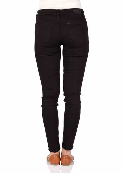 Lee Damen Jeans Scarlett - Skinny Fit  - Schwarz - Black Rinse Lee Damen Jeans Scarlett - Skinny Fit  - Schwarz - Black Rinse