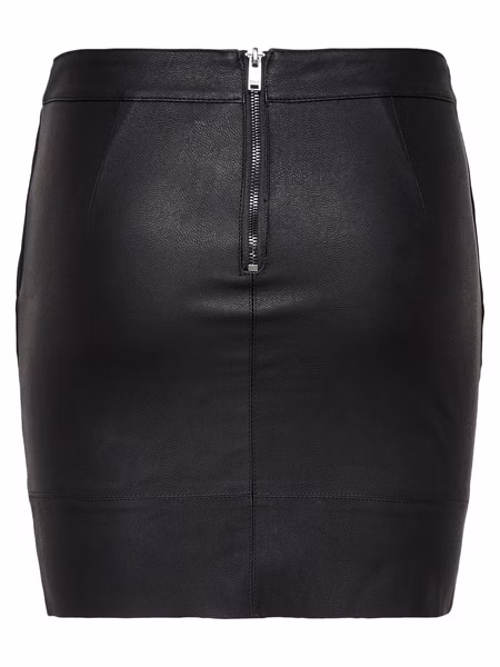 Only Damen Kunstleder Rock onlBASE FAUX LEATHER SKIRT Only Damen Kunstleder Rock onlBASE FAUX LEATHER SKIRT