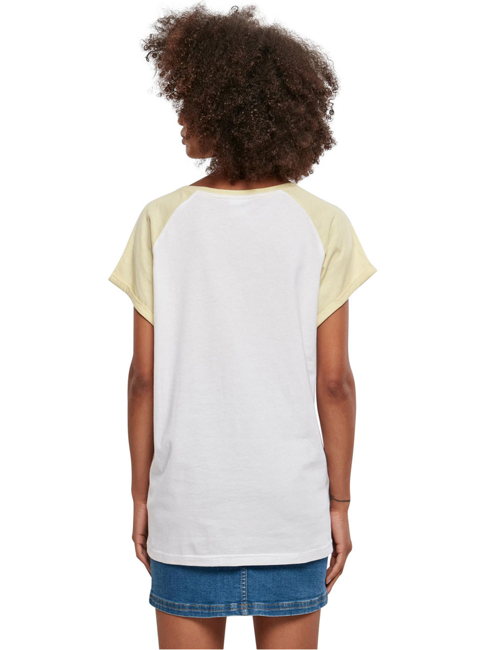 Urban Classics Damen T-Shirt Contrast Raglan günstig online kaufen