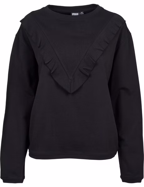 Urban Classics Damen Sweater Terry Volant Crew Urban Classics Damen Sweater Terry Volant Crew