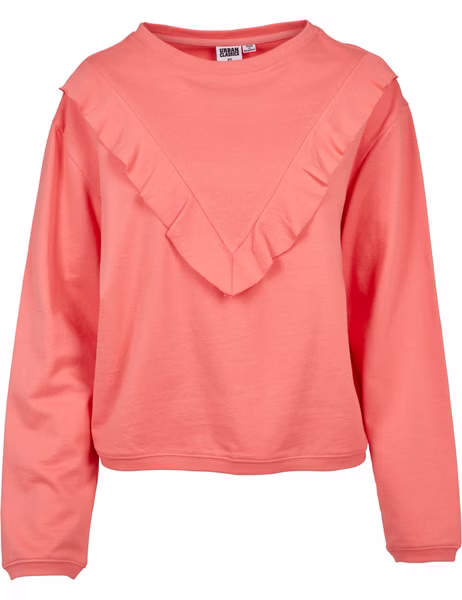 Urban Classics Damen Sweater Terry Volant Crew Urban Classics Damen Sweater Terry Volant Crew