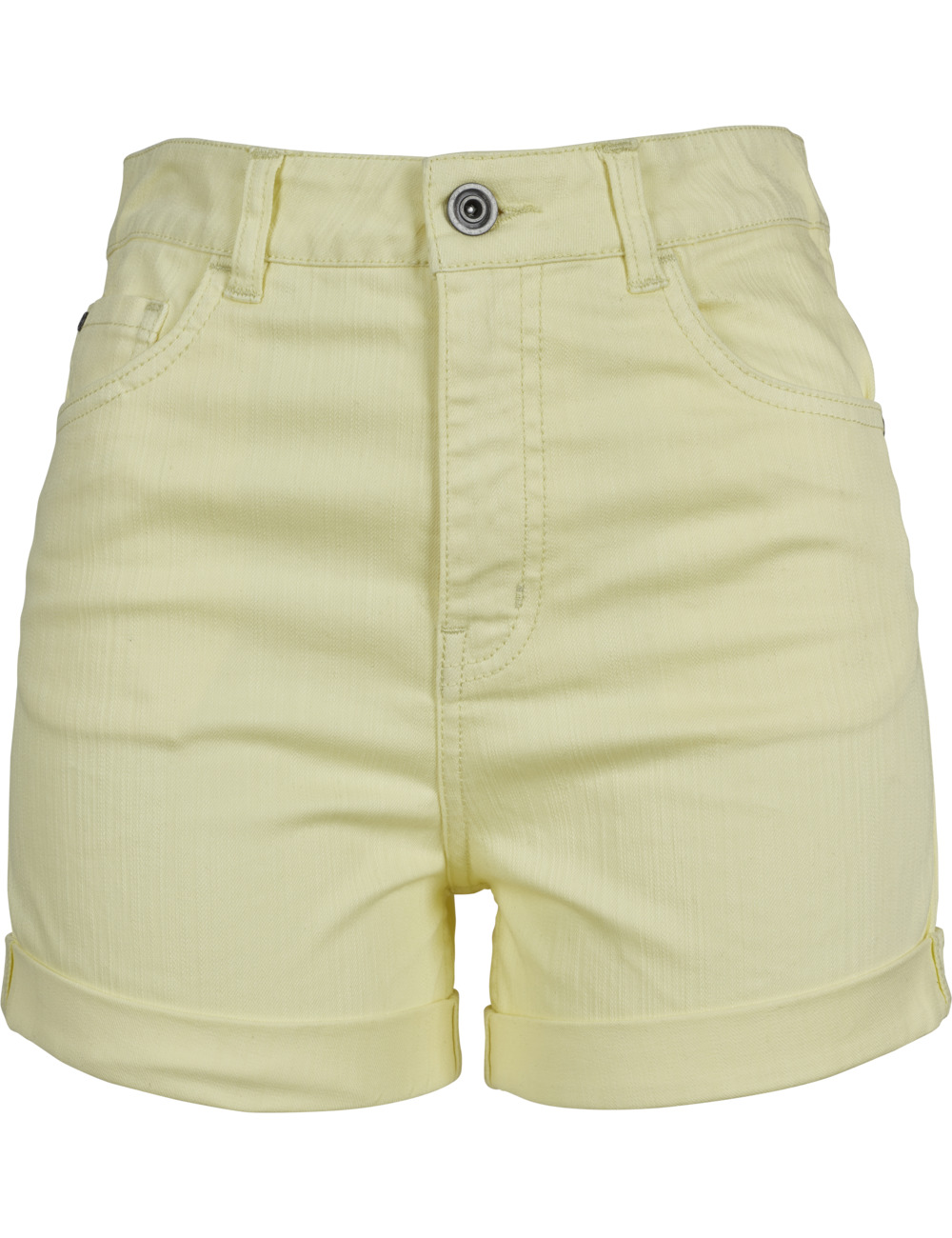 Urban Classics Damen Short Highwaist Stretch Twill