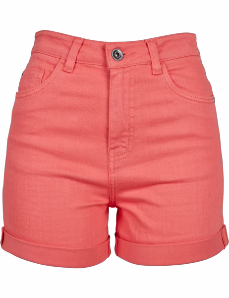 Urban Classics Damen Short Highwaist Stretch Twill Urban Classics Damen Short Highwaist Stretch Twill
