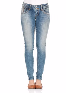 LTB Damen Jeans Julita X Extra Skinny Fit - Blau - Arleta Undamaged WashBlau
