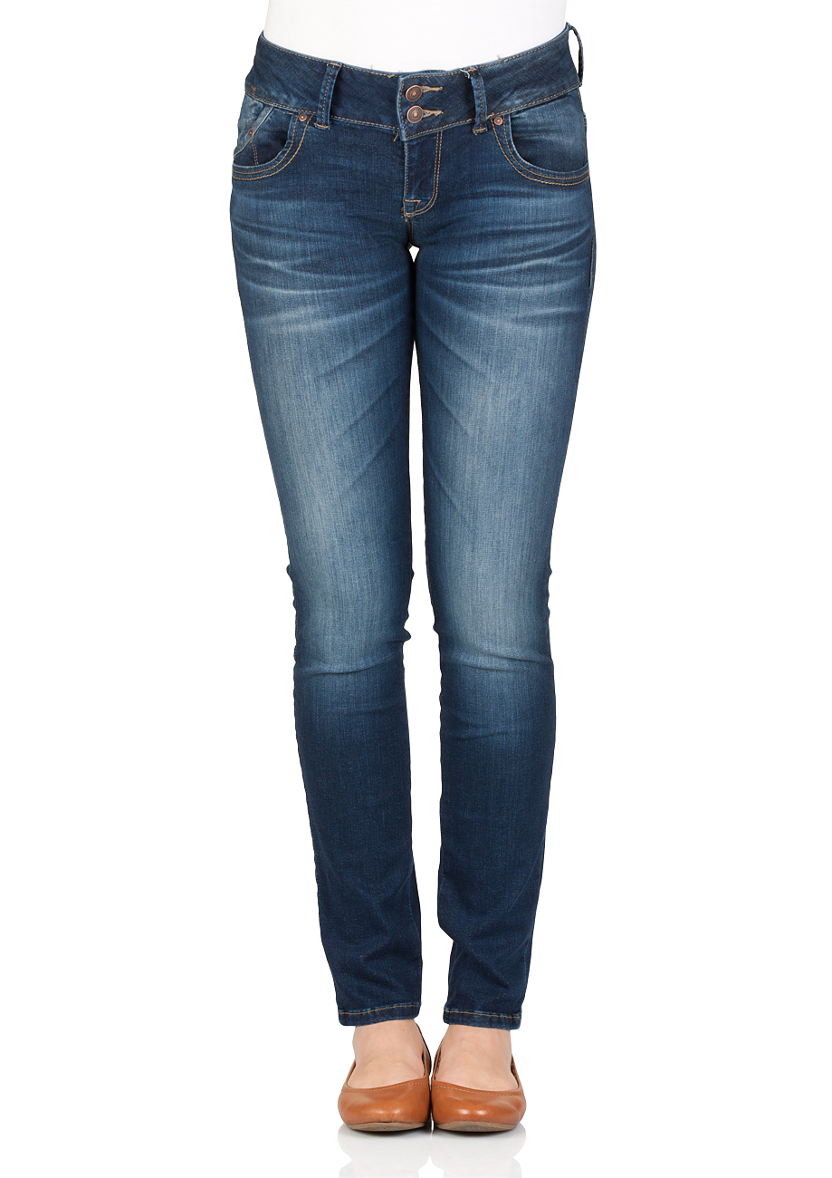 LTB Damen Jeans Molly Slim Fit - Blau - Sian Wash