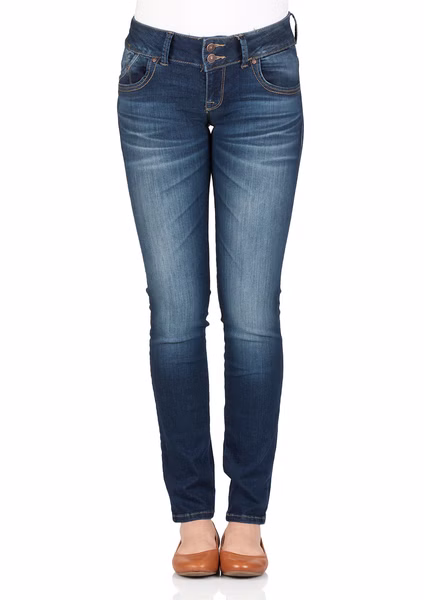 LTB Damen Jeans Molly Slim Fit - Blau - Sian Wash LTB Damen Jeans Molly Slim Fit - Blau - Sian Wash