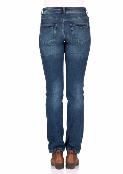 Tom Tailor Damen Jeans Alexa Straight  - Straight Fit - Blau - Mid Stone Wash Tom Tailor Damen Jeans Alexa Straight  - Straight Fit - Blau - Mid Stone Wash