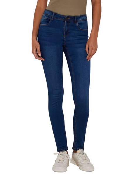 Noisy May Damen Jeans NMJEN NR S.S SHAPER JEANS VI021MB -  Slim Fit - Blau - Medium Blue Noisy May Damen Jeans NMJEN NR S.S SHAPER JEANS VI021MB -  Slim Fit - Blau - Medium Blue