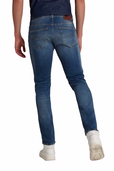 G-Star Herren Jeans 3301 Slim Fit - Blau - Vintage Medium Aged G-Star Herren Jeans 3301 Slim Fit - Blau - Vintage Medium Aged